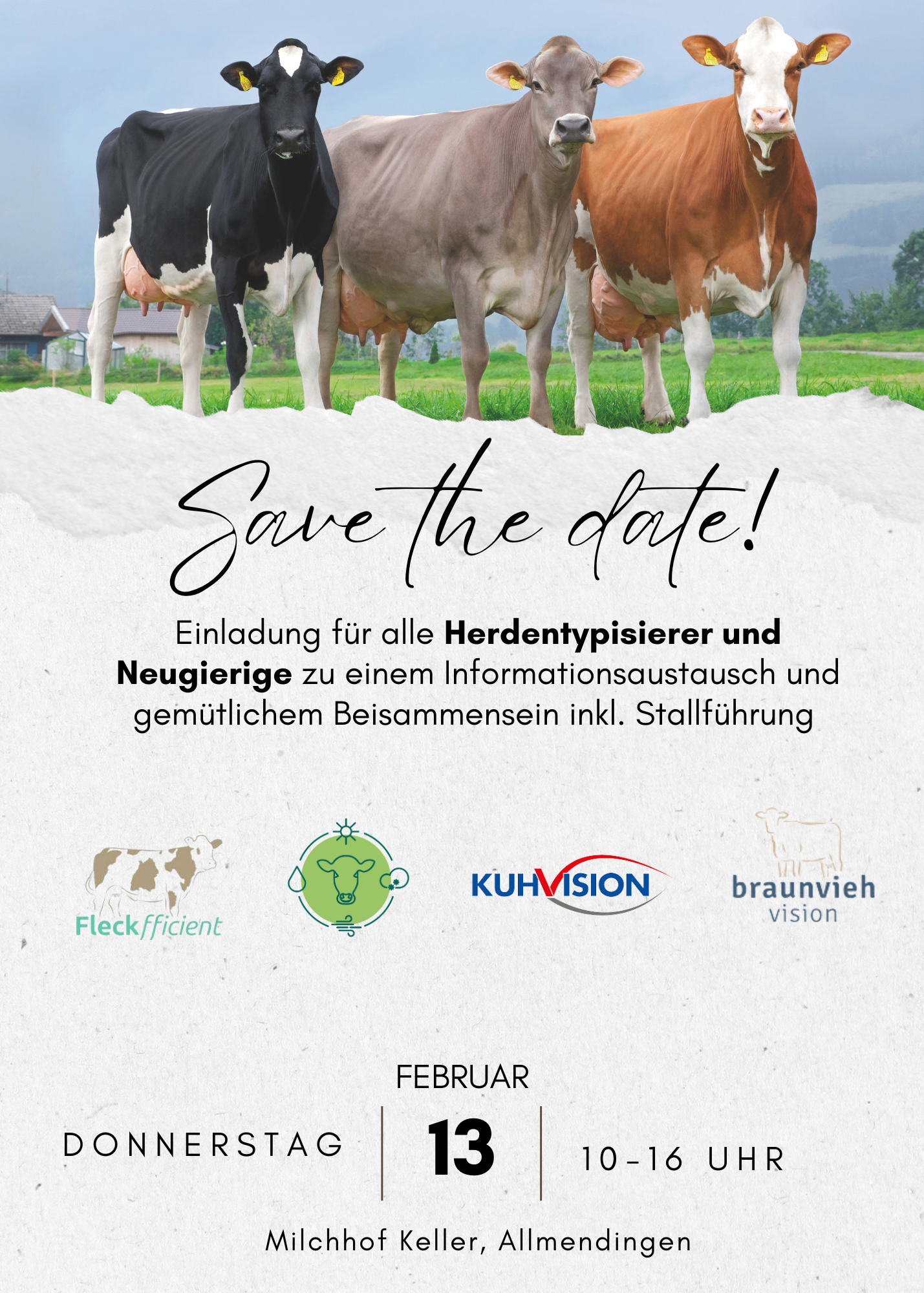 Flyer save the Date Abschlussveranstaltung KlimaFit